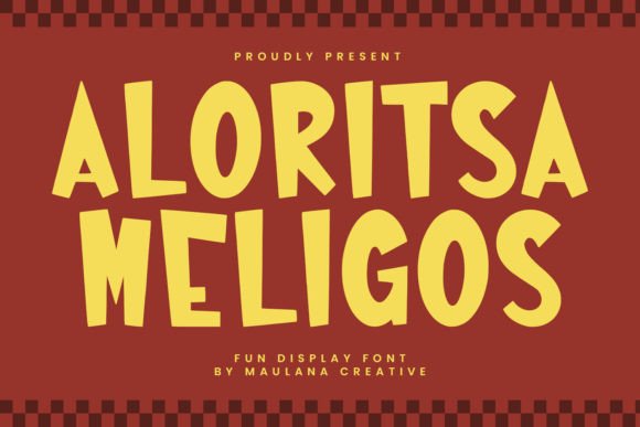 Aloritsa: The Bold Display Font for Creative Projects