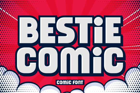 Bestie Comic: A Joyful Display Font for Digital Creatives