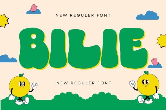 Bilie: The Bold Display Font That Elevates Handmade Creations