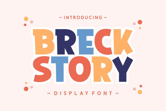 Breck Story Font for Eye-Catching Campaigns