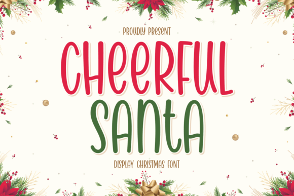 Cheerful Santa Font for Holiday Campaigns and Heartfelt Design