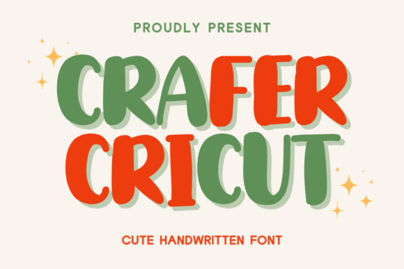 Crafer Cricut Font for Modern Editorial Design
