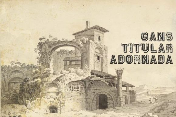 Gans Titular Adornada: A Timeless Display Font for Editorial Design