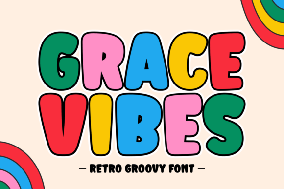 Grace Vibes: A Retro-Chic Display Font for Eye-Catching Campaigns