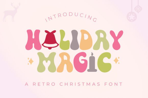 Holiday Magic: A Festive Font for Branding and Design