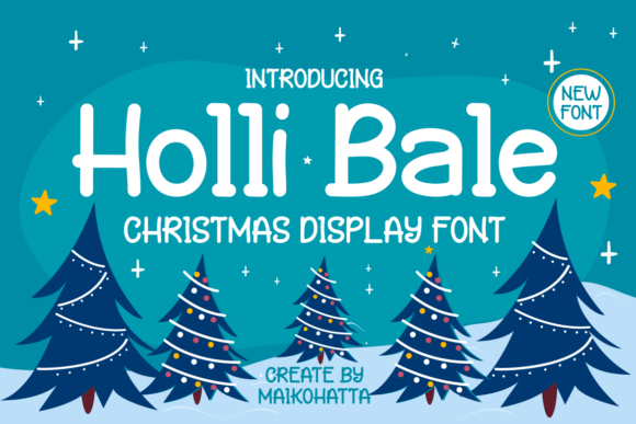 Holly Bale Font for a Festive Brand Touch
