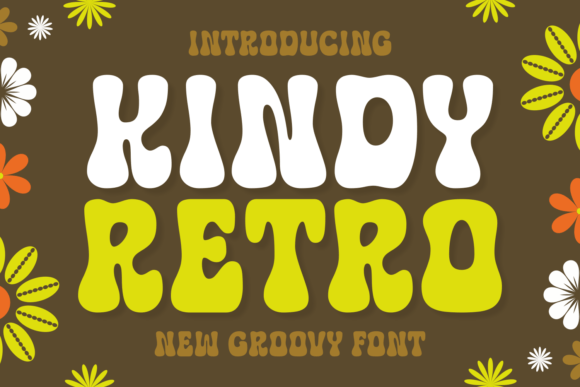Kindy Retro: A Cheery Display Font for Editorial Design