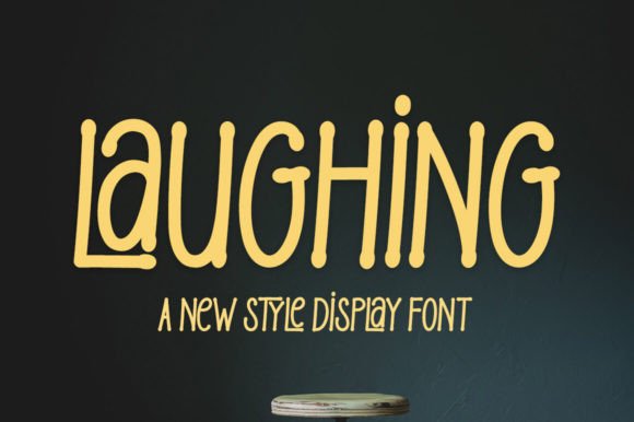 Laughing Font: A Quirky Display Font for Creative Projects
