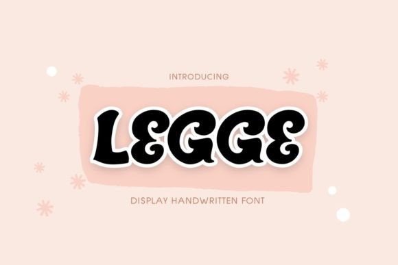 Legge: The Playful Display Font for Modern Digital Brands