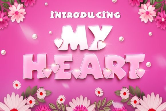 My Heart Bold: A Display Font for Business Creativity
