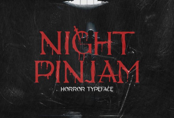 Night Pinjam: The Unique Display Font for High-Level Branding