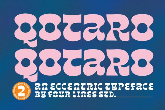Qotaro: A Timeless Display Font for Modern Design