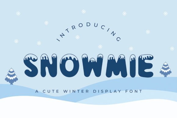 Snowmie Font for Winter-Themed Branding and Digital Creativity