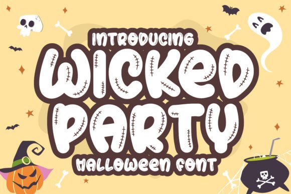 Wicked Party: The Halloween Display Font for Bold Branding