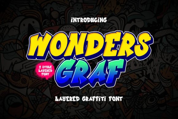 Wonders Graf: The Ultimate Graffiti Display Font